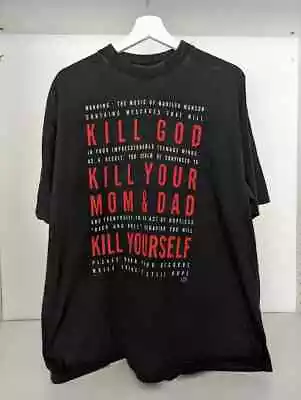 Buy MARILYN MANSON 1994 Vintage T-Shirt Kill God • 42.90£