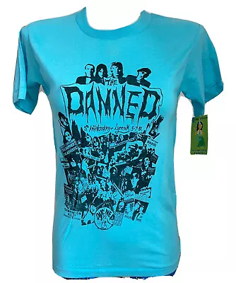 Buy Vintage Printed T-shirt “The Damned” 5th Anniversary Top • 30£
