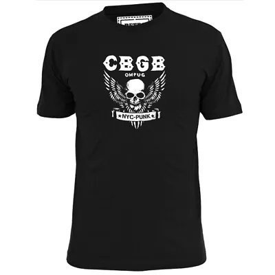Buy Mens CBGB'S Logo T Shirt Punk Rock Pistols Anarchy New York Ramones • 10.99£