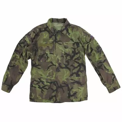 Buy Czech Army Surplus Type 95 Woodland Camouflage Field Jacket • 17.99£