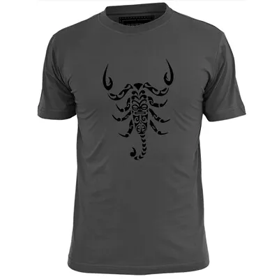Buy Mens Tribal Scorpion T Shirt Maori Tattoo Art  • 6.99£