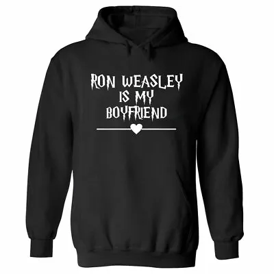 Buy Ron Weasley Is My Boyfriend Hoodie,Harry Funny Potter Hogwarts Adventure Hoodie • 18.98£