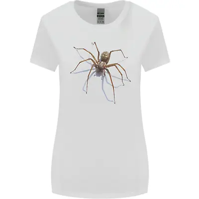 Buy Gruesome Spider Halloween 3D Effect Womens Wider Cut T-Shirt • 9.49£