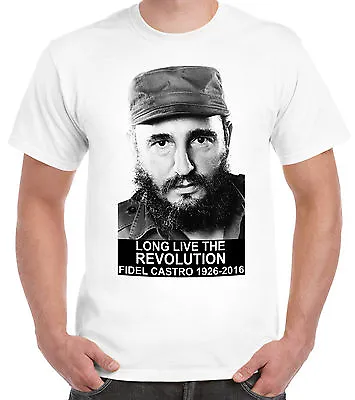 Buy Fidel Castro Tribute Long Live The Revolution 1926-2016 Dead Cuba Che Comrade • 13.99£