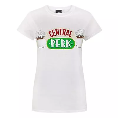 Buy Friends Womens/Ladies Central Perk T-Shirt NS4275 • 14.15£