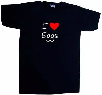 Buy I Love Heart Eggs V-Neck T-Shirt • 9.99£