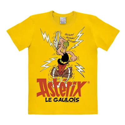 Buy LOGOSHIRT - Comics - The Adventures Of Asterix - Magic Potion - T-Shirt, Yellow • 35.94£