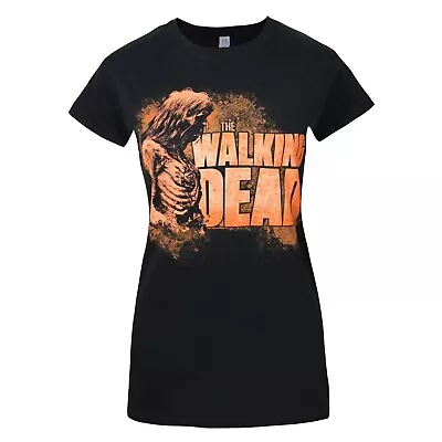 Buy The Walking Dead Womens/Ladies Zombies T-Shirt NS4578 • 14.15£