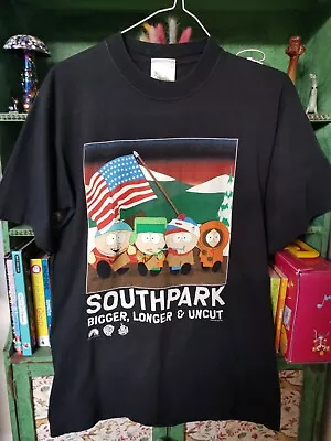 Buy Vintage 90s South Park Movie Bigger Longer And Uncut Promo T-shirt Small 1999 • 29.99£