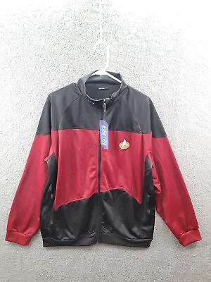 Buy NWT Star Trek Unisex TNG Command Track Jacket Large New With Tag • 42.69£