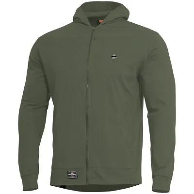 Buy Pentagon Agis Ring Spun Sweater Jacket Mens Outdoor Casual Full Zip Camo Green • 31.90£