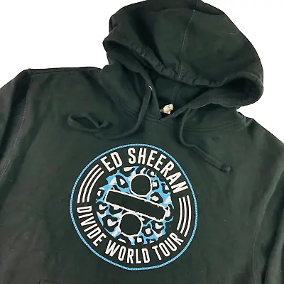 Buy Ed Sheeran Men's Divide World Tour Concert Hoodie Sweatshirt Black • Medium • 25.26£