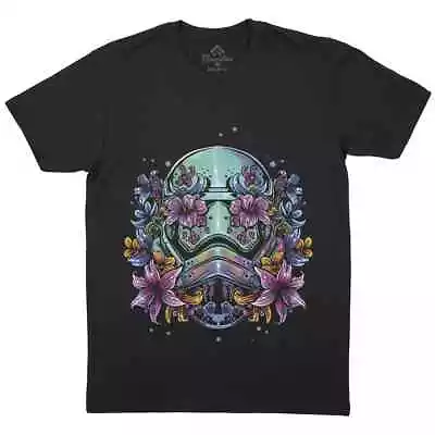 Buy Mask Flower Mens T-Shirt Space Art Orchids Moon UFO Area 51 Alien P016 • 13.99£