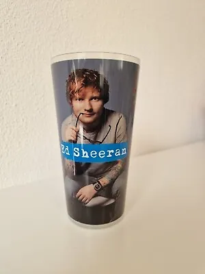 Buy Ed Sheeran Divide World Tour 2019 Konzert Becher Fan Merch 0,5l Sammler Blau #12 • 8.24£