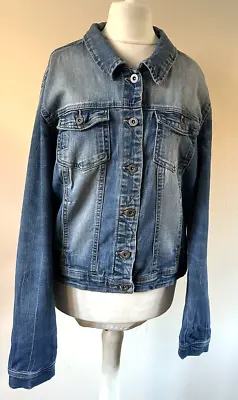 Buy Ladies Denim Jacket Size 10-12 • 11£