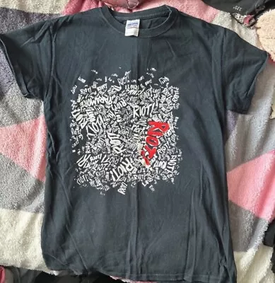 Buy Paramore T Shirt Rare Rock Band Merch Tee Size Small Hayley Williams • 13.50£