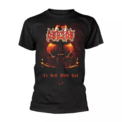 Buy DEICIDE - TO HELL WITH GOD TOUR 2012 BLACK T-Shirt Large • 19.11£