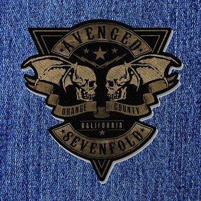 Buy Avenged Sevenfold - Orange County(shaped)(new)sew On Patch Official Band Merch • 4.75£