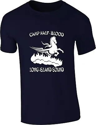 Buy Camp Half-Blood T-Shirt Percy Jackson Movie Long Island Sound World Book Day Top • 9.99£