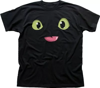 Buy HTTYD How To Train Your Dragon Black Printed Cotton T-shirt OZ9678 • 12.55£