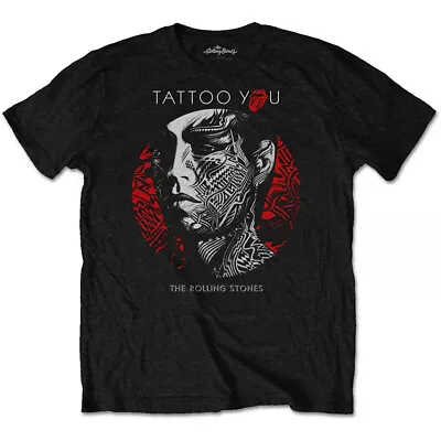 Buy The Rolling Stones Tattoo You Circle Black T-Shirt OFFICIAL • 14.89£
