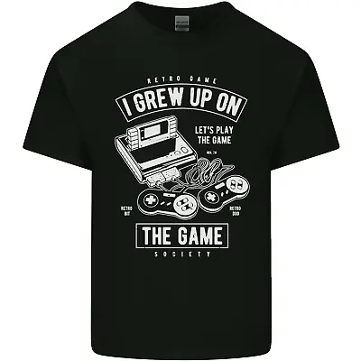 Buy I Grew Up On The Gamer Funny Gaming Mens Cotton T-Shirt Tee Top • 11.75£