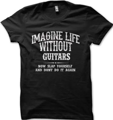 Buy Gibson Les Paul Inspired Guitar Black T-shirt 9297 • 13.95£