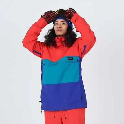 Buy Planks Men's Happy Days Anorak Warm Full Zip Hooded Outerwear Winter Ski Jacket • 105£