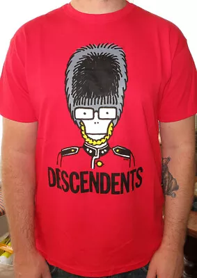 Buy DESCENDENTS Queen's Guard / London Guard T-Shirt | Red M | Melodic Hardcore Punk • 24.63£
