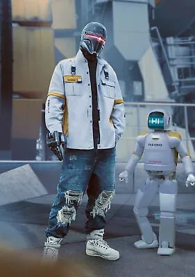 Buy Niepce Men's Robot 42 Tech Wear Jacket With Removable Sleeves Hip Hop Fashion • 61.47£