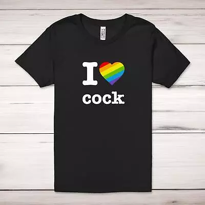 Buy I Love C*ck Pride Adult T-Shirt • 19.99£