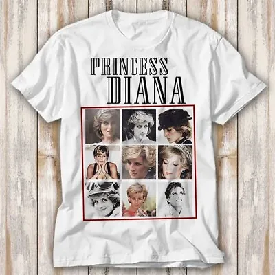 Buy Lady Princess Diana Wales Collage Selfie T Shirt Adult Top Tee Unisex 3906 • 6.70£