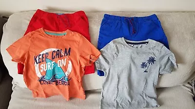 Buy Boys Kids Rebel T-shirts & Shorts X 2  4-6 Yrs  • 1.99£