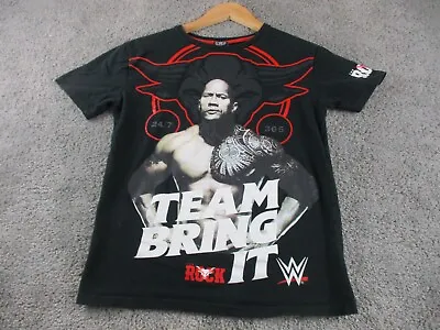 Buy The Rock WWE Vintage T Shirt/Tee Small Short Sleeve Cotton Round Neck Graphic • 22.06£
