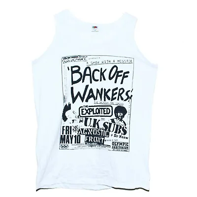 Buy The Exploited UK Subs Hardcore Punk Rock Poster T Shirt Vest Sleeveless Unisex • 13.95£