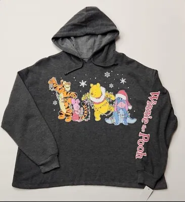 Buy Winnie The Pooh Christmas Lights Hooded Sweatshirt (S) • 18.94£