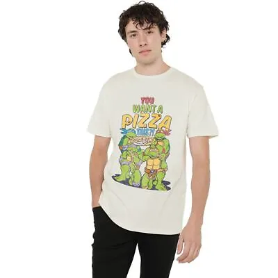 Buy Teenage Mutant Ninja Turtles Mens T-Shirt Pizza This Top Tee S-2XL Official • 13.99£