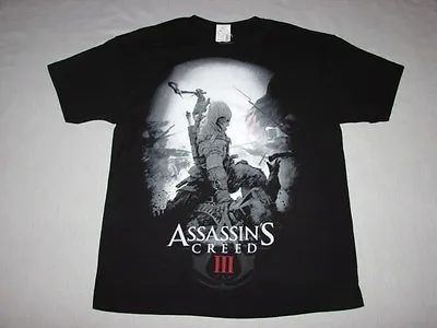Buy Asassin's Creed III ~ Official Ubisoft Video Game Shirt Size Large BRAND NEW • 7.55£