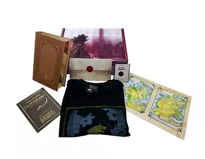 Buy Game Of Thrones 20th Anniversary Collectible Gift Box W/ Book | X-Large Shirt • 26.51£