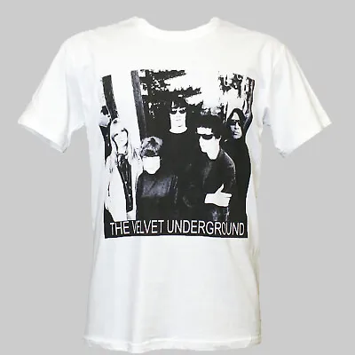 Buy The Velvet Underground Rock Short Sleeve White Unisex T-shirt S-3XL • 14.99£