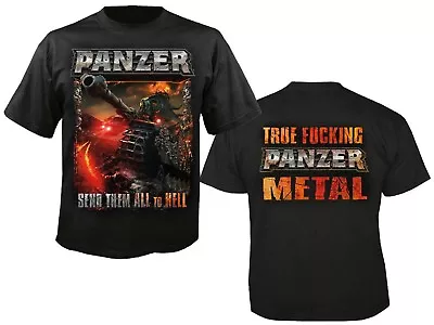 Buy PANZER THE GERMAN Send Them  Big Shirt Plus Size XXXXXL 5-XL Oversize Übergröße  • 21.58£