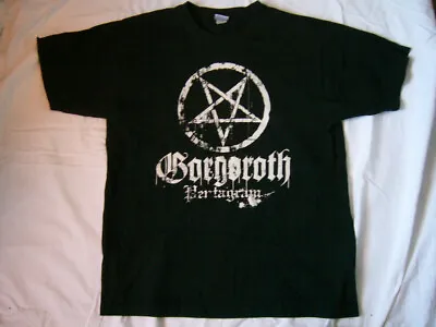 Buy GORGOROTH – Rare Old Pentagram T-Shirt!! Black, Metal, 05-23 Some, Many Years Ol • 34.82£