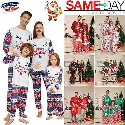 Buy The Grinch Christmas Pyjamas Family Matching Boy Girl PJs Set Nightwear Pajamas • 7.17£