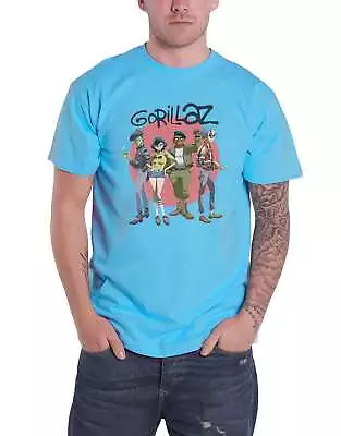 Buy Gorillaz Group Circle Rise T Shirt • 17.95£