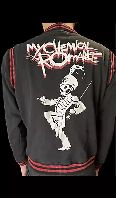 Buy Rare My Chemical Romance The Black Parade Button Up Jacket Size Medium • 77.21£