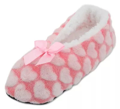 Buy Atania Ladies Ballet Style Plush Slipper Socks • 4.99£