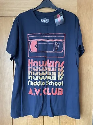 Buy Netflix Stranger Things Hawkins T-Shirt, Size M • 2£