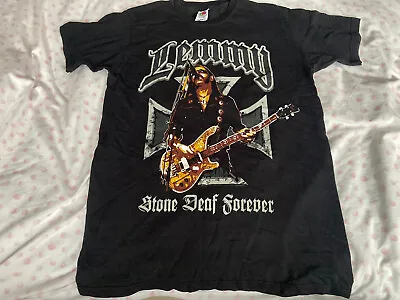 Buy Motorhead Lemmy Stone Def Forever Black T Shirt Official Rock Band Ace Spades Vg • 9.99£