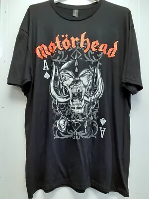 Buy Motorhead Playing Card T Shirt Size Large New Official Band Rock Metal Pop Punk • 19£