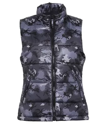 Buy Bodywarmer Gilet Camo Camouflage Adult Padded Quilted Puffer Winter Warm Jacket • 22.95£